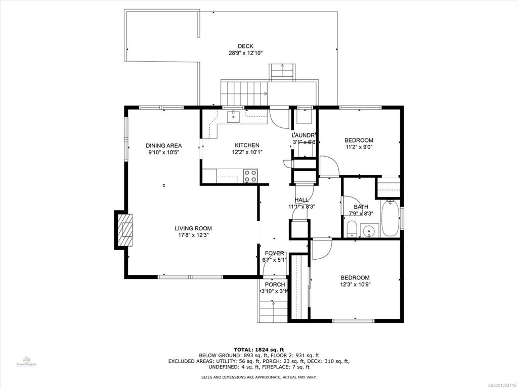 Fourth View of 1013 Strathmore St, Nanaimo, BC, V9S 2L9