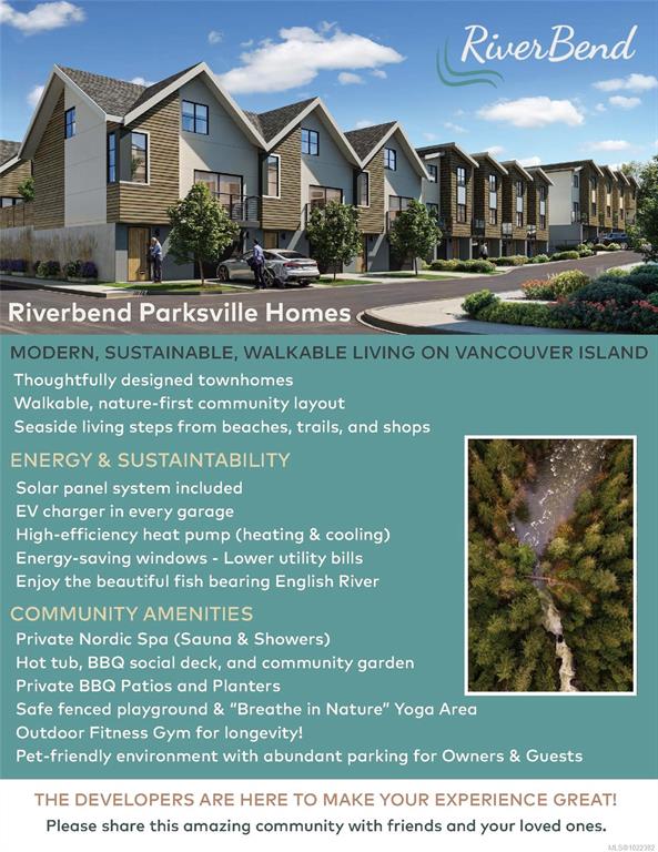 Third View of 703 Turner Rd, Riverbend Townhomes, Parksville, BC, V9P 1T7