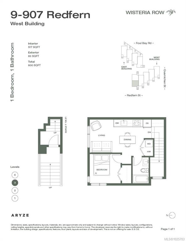 Third View of 907 Redfern St W, Victoria, BC, V8S 4G6