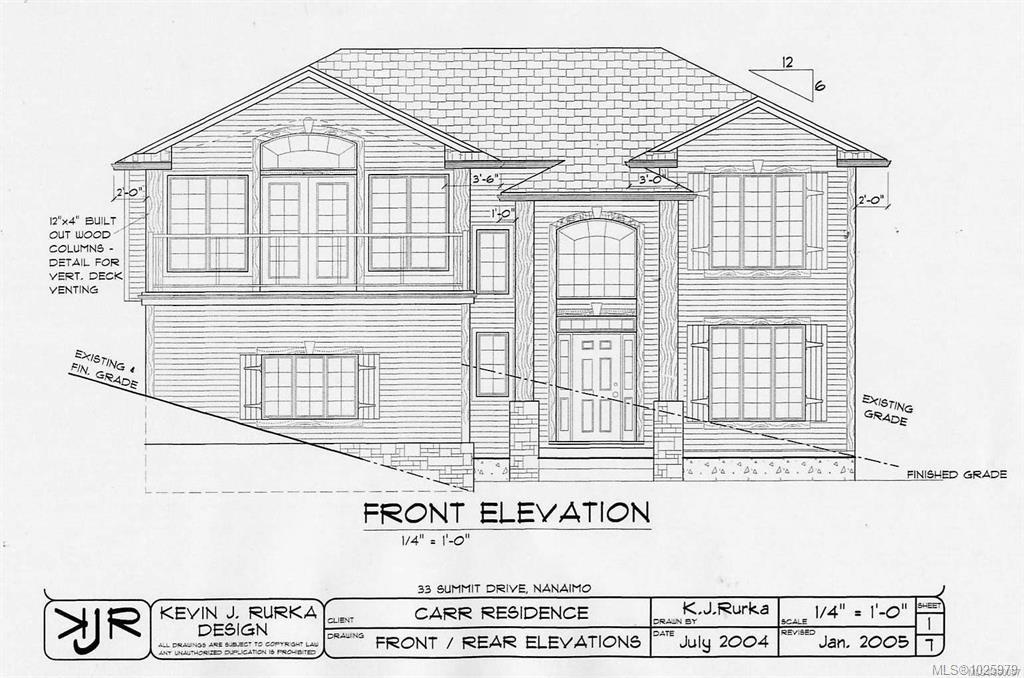 Third View of 33 Summit Dr, Long Lake Heights, Nanaimo, BC, V9T 5R4
