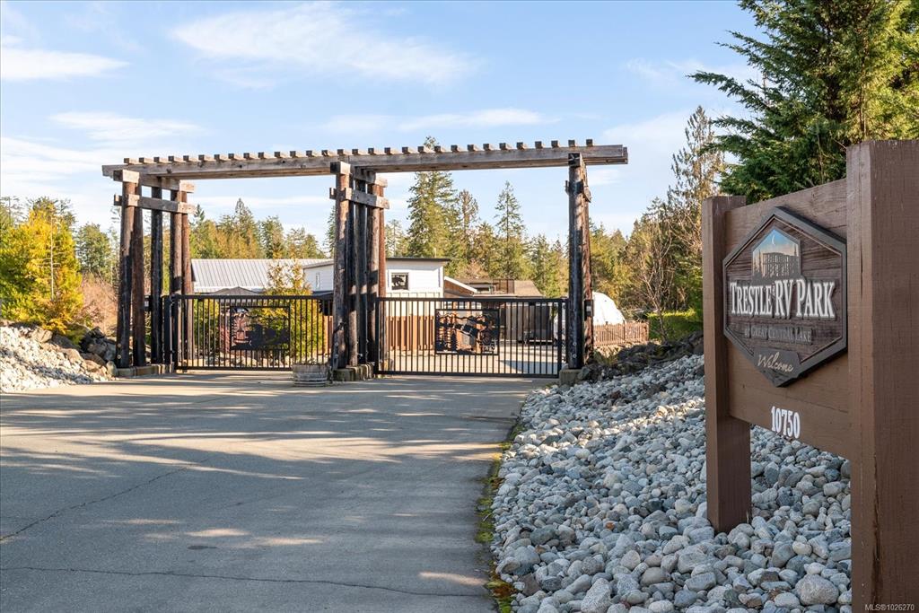 Second View of 10750 Central Lake Rd, Trestle RV Park, Port Alberni, BC, V9Y 8Z2