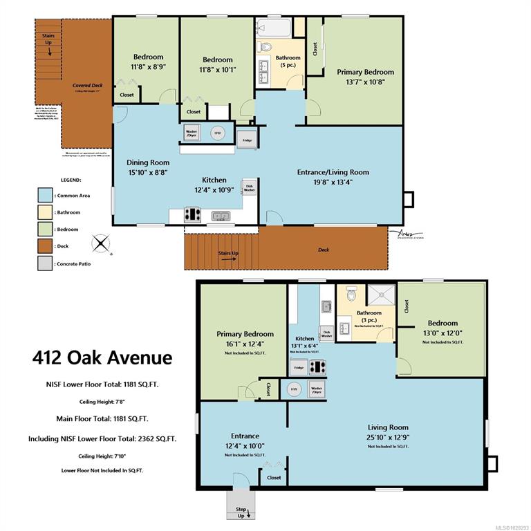 Third View of 412 Oak Ave, Parksville, BC, V9P 1V9