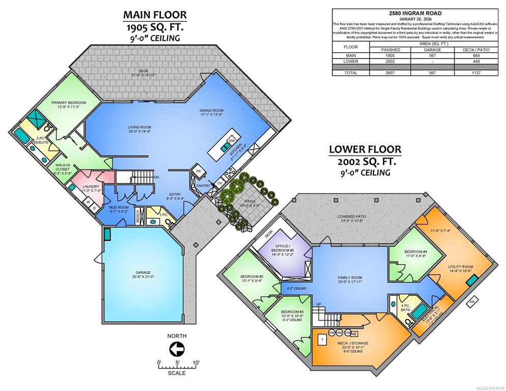 Fourth View of 2580 Ingram Rd E, Nanaimo, BC, V9G 1E4