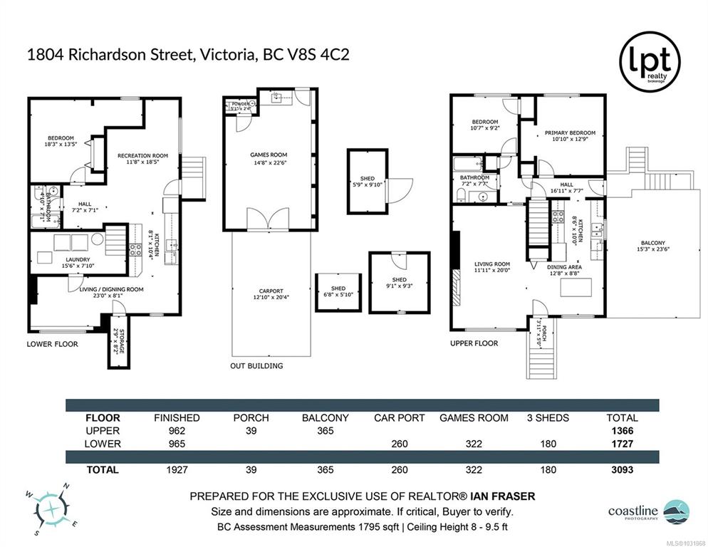 Third View of 1804 Richardson St, Victoria, BC, V8S 1S1