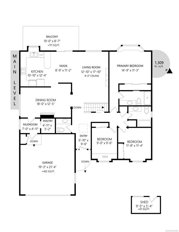 Fifth View of 1089 College Dr, Nanaimo, BC, V9R 5X3