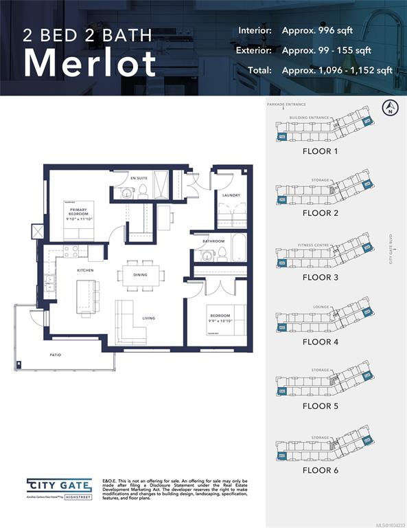 Third View of 2390 City Gate Blvd, Langford, BC, V9B 7A8
