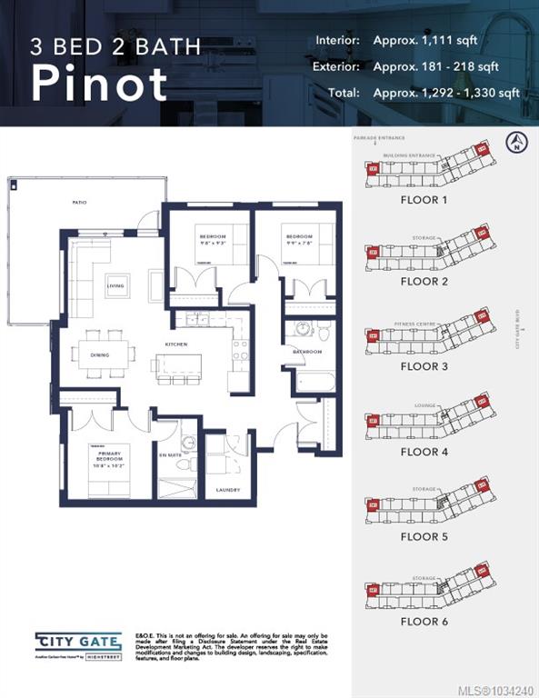 Fourth View of 2390 City Gate Blvd, City Gate, Langford, BC, V9B 7E8