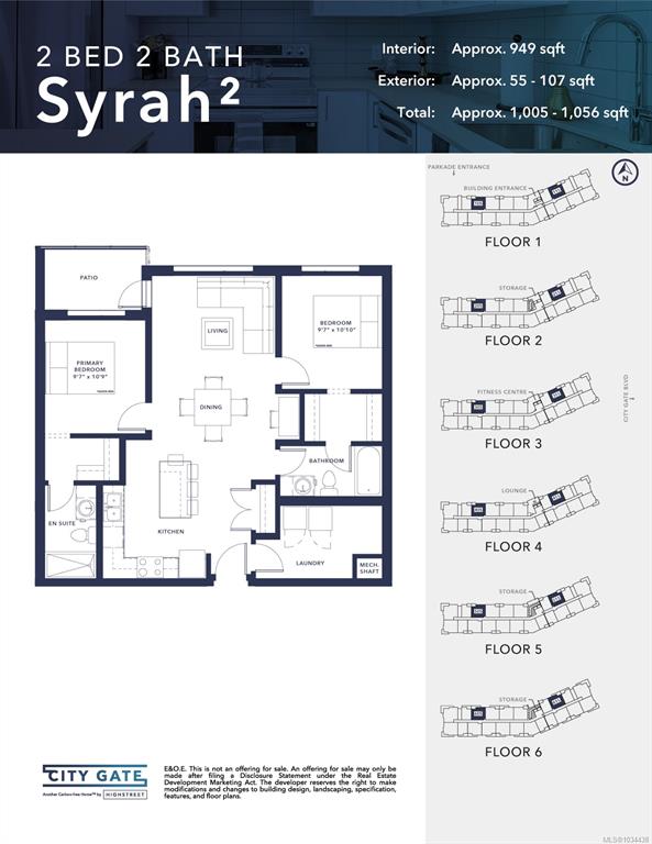 Third View of 2390 City Gate Blvd, Langford, BC, V9B 7A6