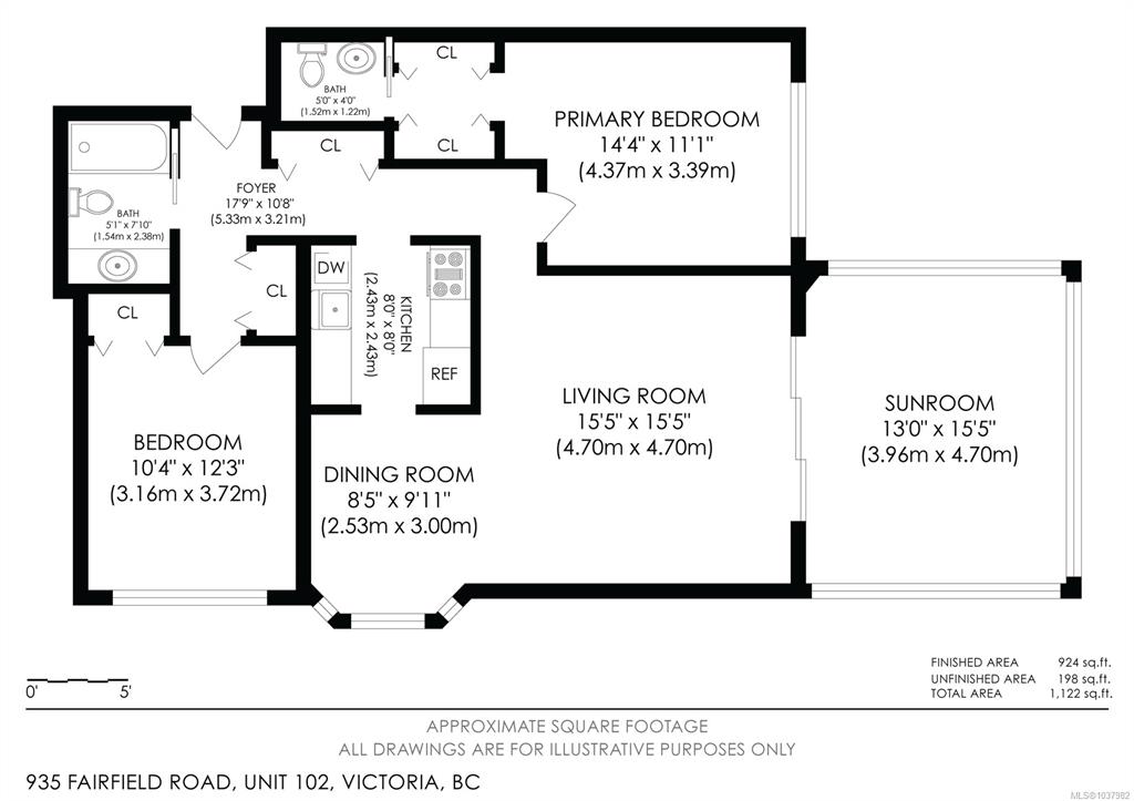 Fifth View of 935 Fairfield Rd, Victoria, BC, V8V 3A3