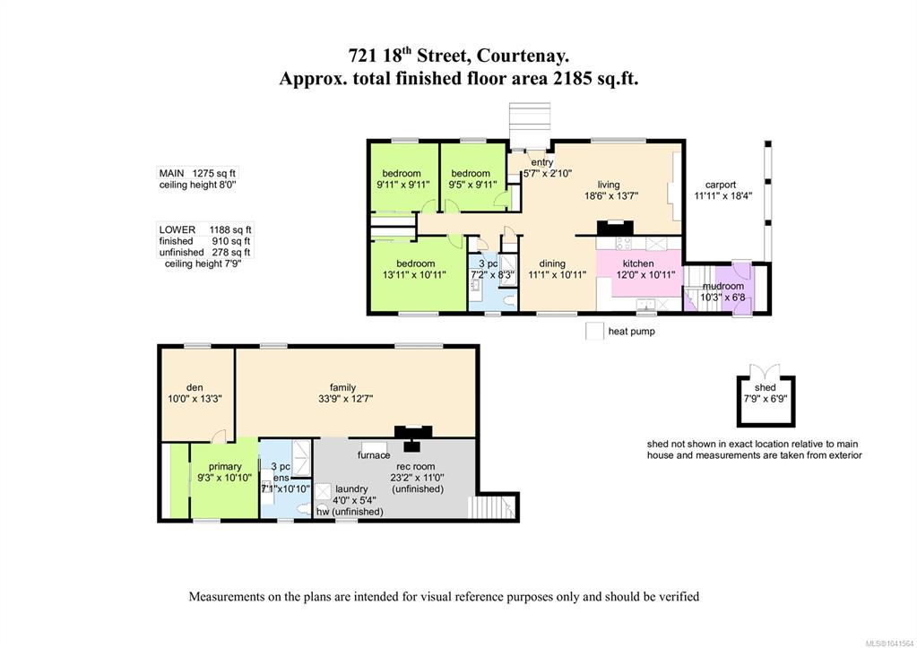 Fourth View of 721 18th St, Courtenay, BC, V9N 2A4