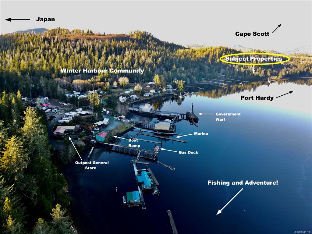 Second View of 320 Winter Harbour Rd, Winter Harbour, BC, V0N 3L0
