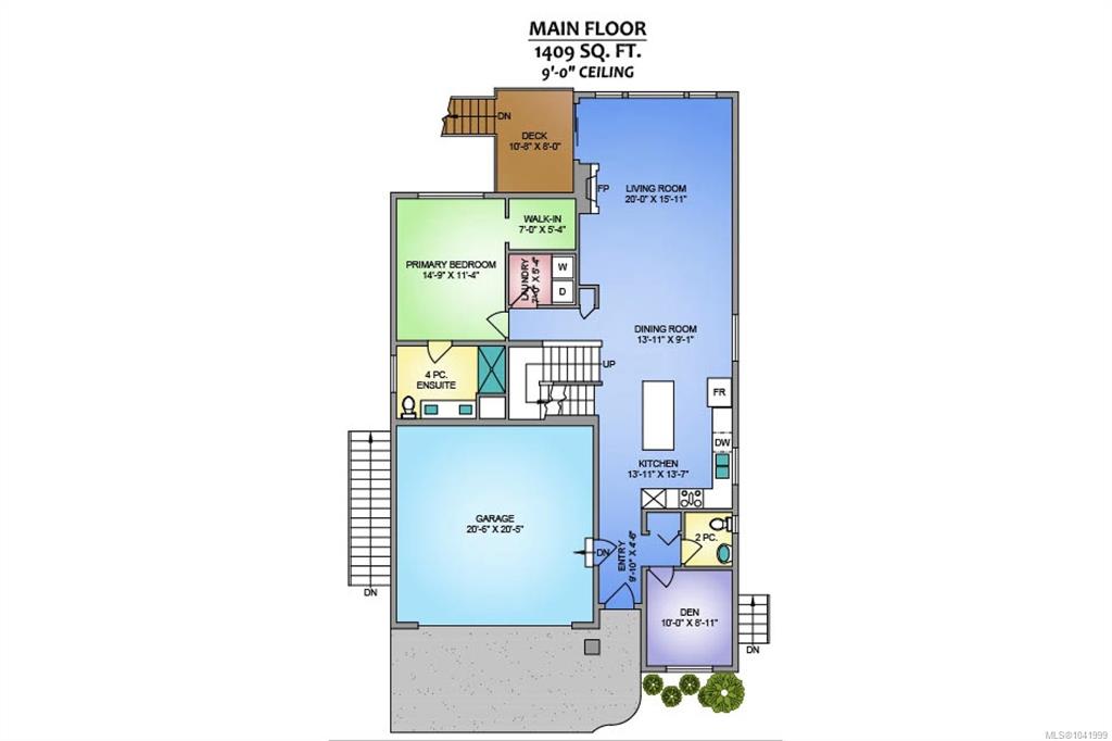 Fourth View of 2036 Mountain Vista Dr, Arbor Park, Nanaimo, BC, V9T 0L4
