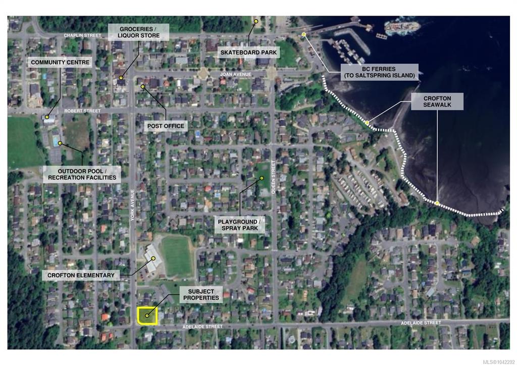Fourth View of Lot B Adelaide St, Crofton, BC, V0R 1R0