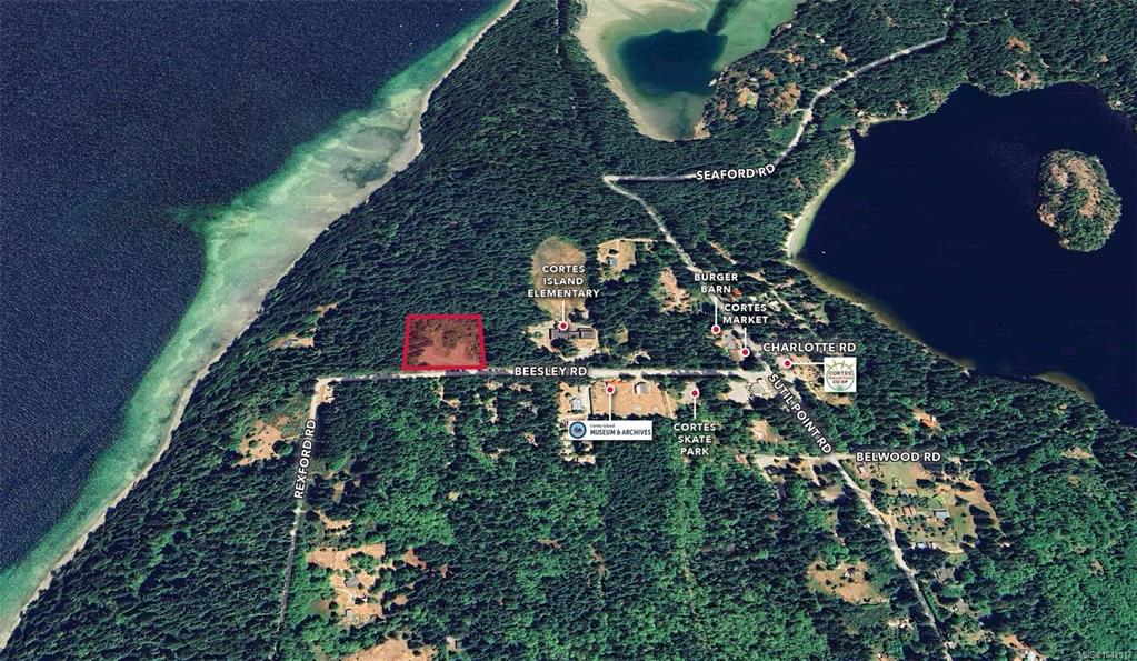 Second View of Lot A Beasley Rd, Cortes Island, BC, V0P 1K0