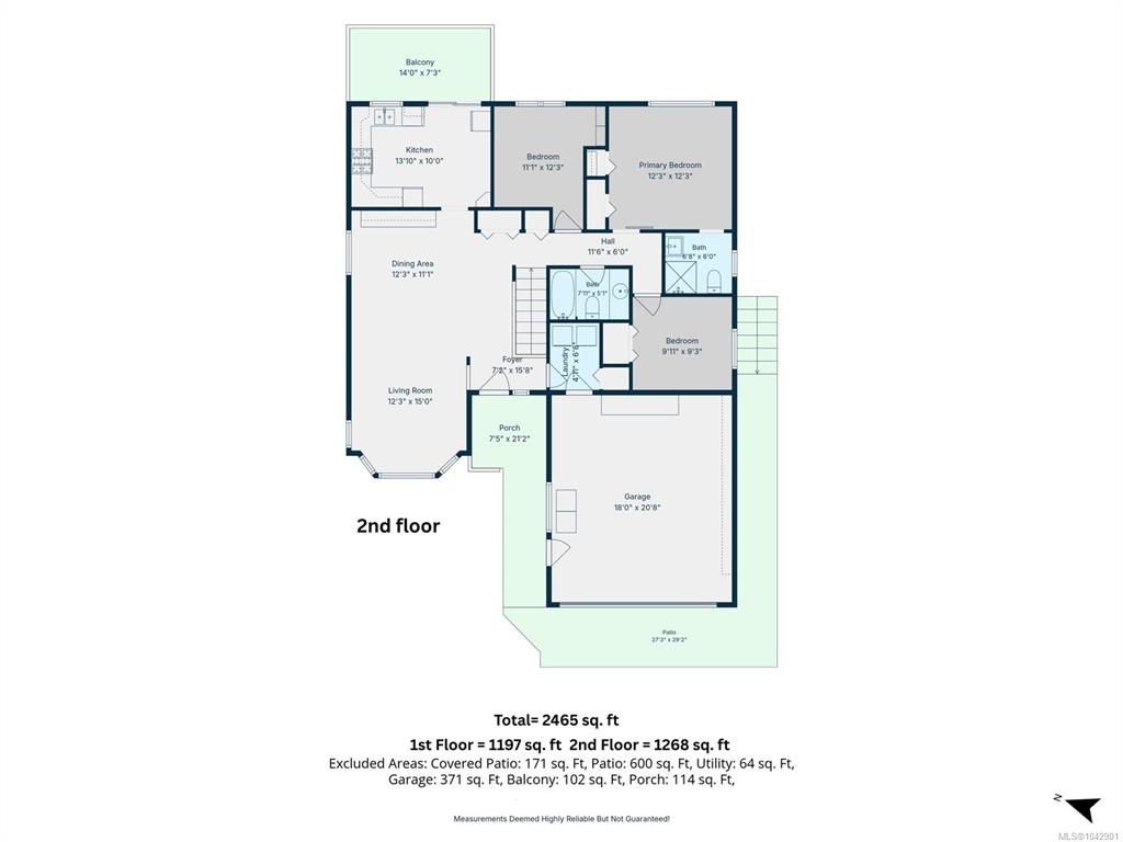 Fifth View of 2030 Placid Cres, Nanaimo, BC, V9R 6P9