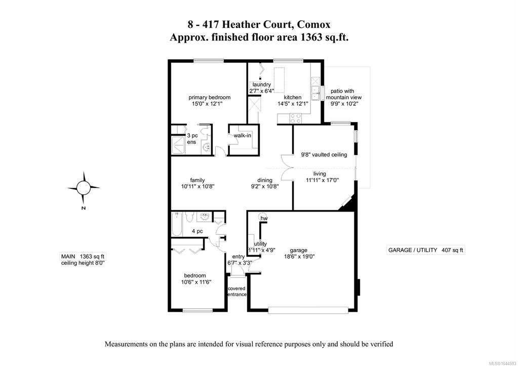 Fourth View of 417 Heather Crt, Heather Meadows, Comox, BC, V9M 1M3