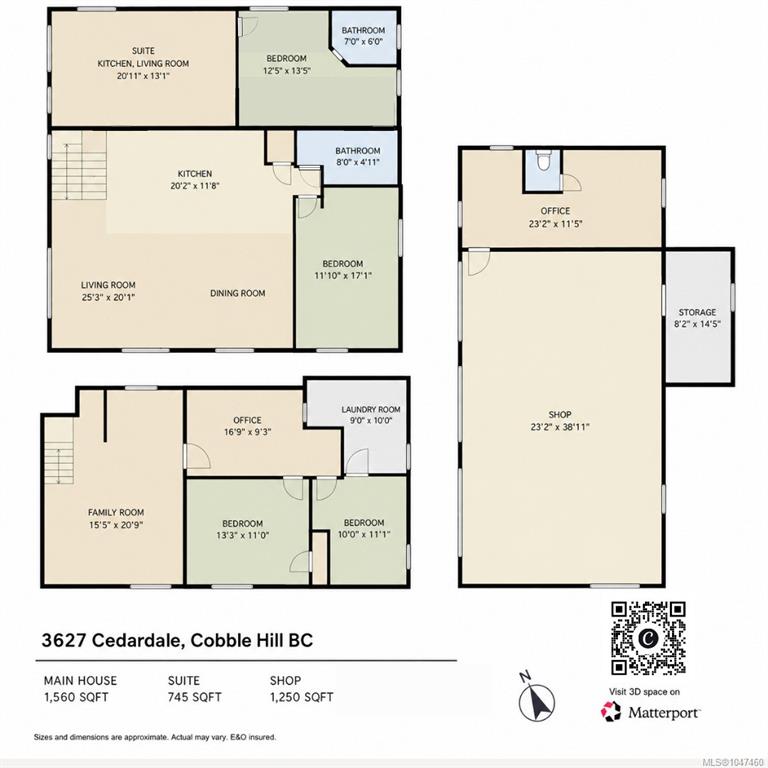 Fourth View of 3627 Cedardale Rd, Cobble Hill, BC, V0R 1L7