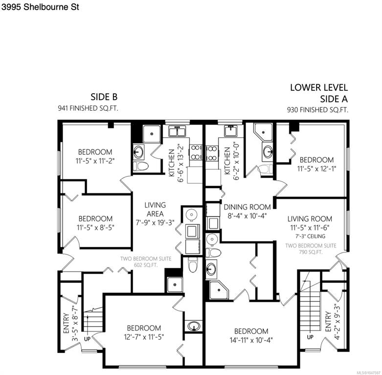 Third View of 3995 Shelbourne St, Saanich, BC, V8N 3E1