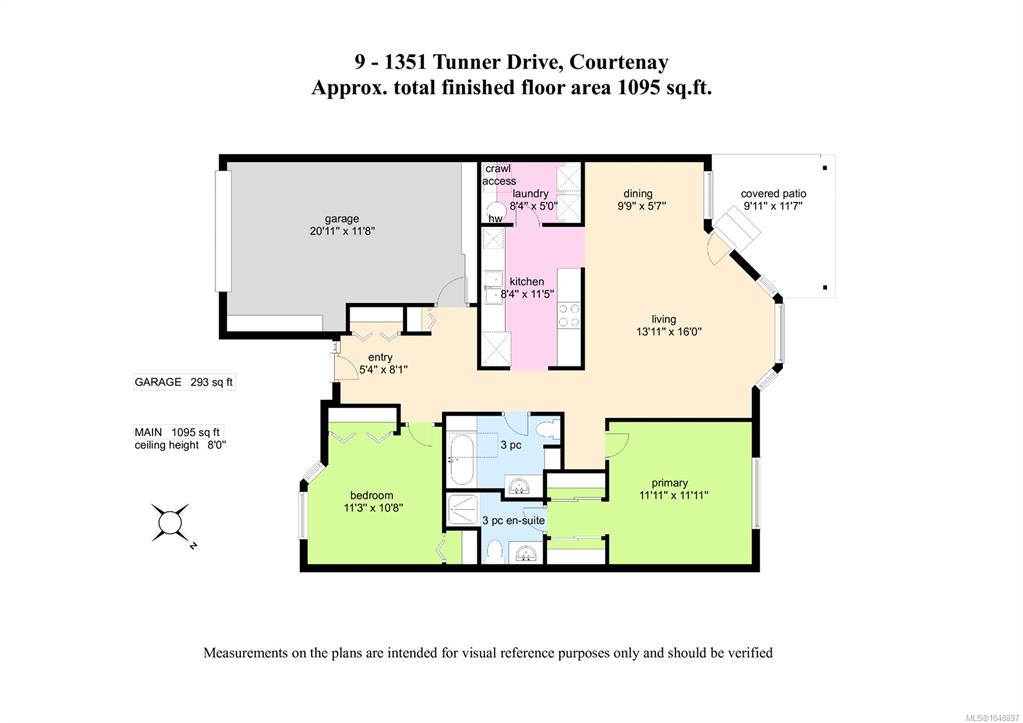 Fourth View of 1351 Tunner Dr, Courtenay, BC, V9N 8V6