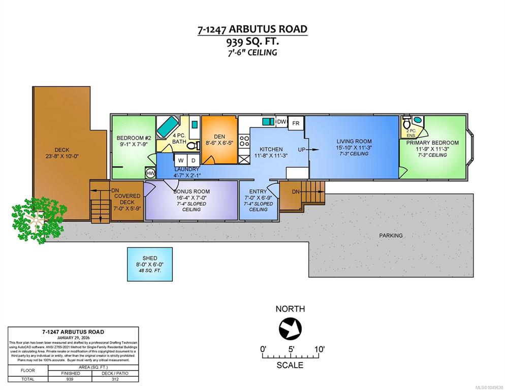 Fifth View of 1247 Arbutus Rd, Parksville, BC, V9P 1R4