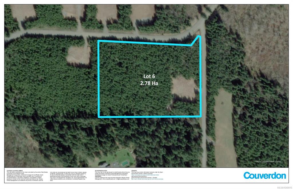 Second View of Lot 6 Chantrelle Way, Campbell River, BC, V9H 1B1